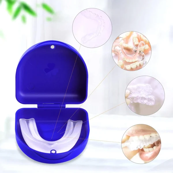 ARGOMAX Aligner Case - Retainer Box Dark Blue