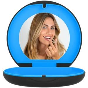 Aligner Retainer Case - Mirror & Magnetic Lock