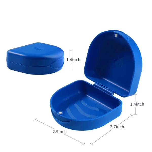 ARGOMAX Aligner Case - Retainer Box Blue