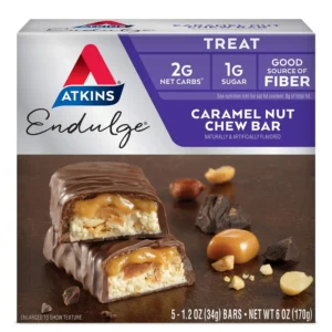 ATKINS Endulge Caramel Nut Chew - Keto Friendly