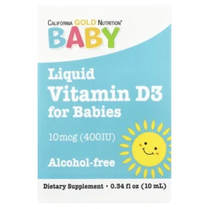 Baby Vitamin D3 Drops - California Gold Nutrition