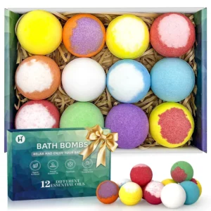 Bath Bombs Gifts Set Valentine's Day for Her & Him