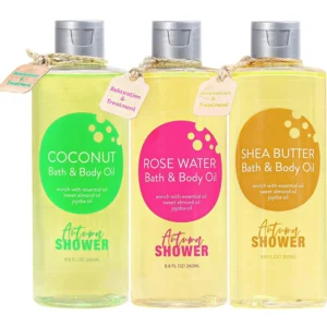 Bath Oil Set - Shea, Rose & Coconut - Gifts for Women