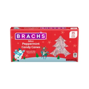 Brach's Mini Peppermint Candy Canes - 35 Count