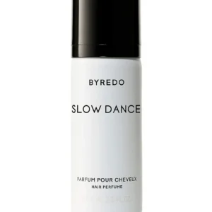 A bottle of Byredo Slow Dance hair perfume for women, a personal fragrance by Byredo.