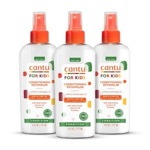 Cantu Kids Detangler - Soft, Easy Curls (3 Pack)