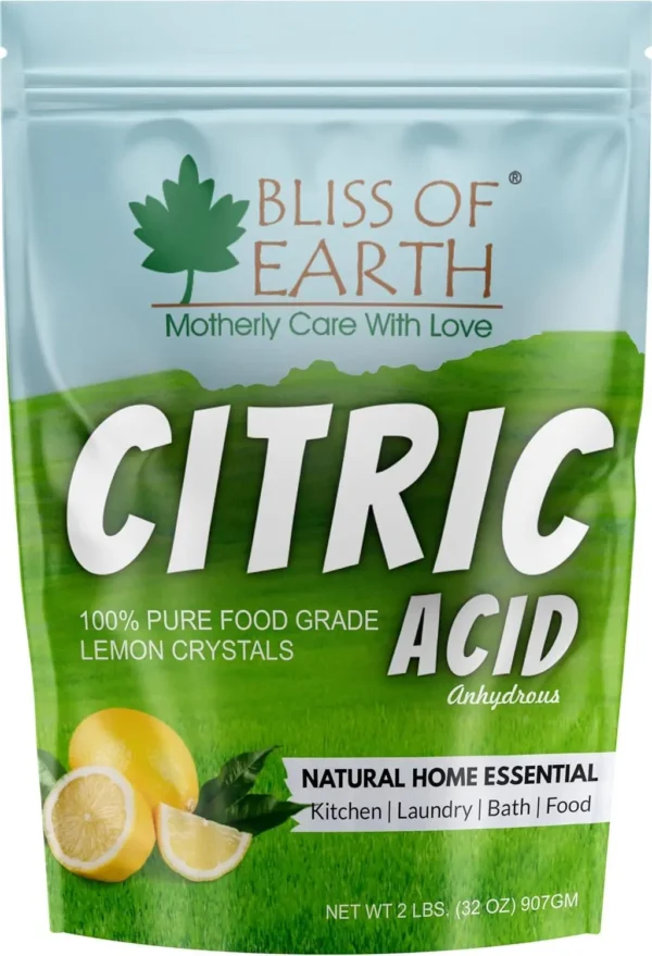 Citric Acid Powder: 100% Pure Food Grade - 907g