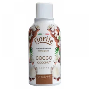 Relax and unwind with Parisianne Coconut Foam Bath, a luxurious 1000ml bottle filled with a creamy, fragrant bubble bath.