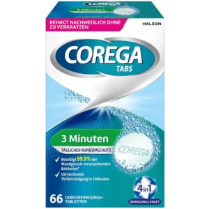 Corega Denture Cleaning Tablets - 66 Tablets