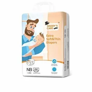 Daddy's Care Newborn Diapers - 66 Count