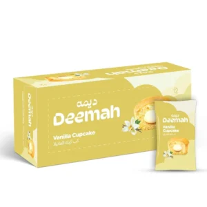 Deemah Vanilla Cupcakes - 16 Pack - Soft & Tasty
