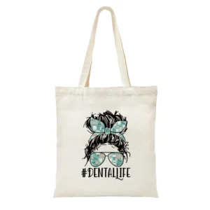 Denta Life Dental Hygienist Tote Bag Gift