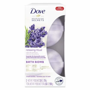 Dove Lavender Bath Bombs - 2 Count
