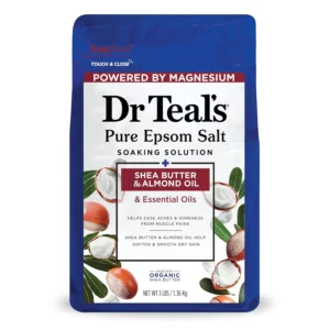Dr Teal's Shea & Almond Epsom Salt Bath Soak, 1.36Kg
