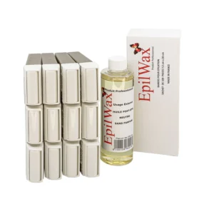 EpilWax Chocolate Waxing Kit - Roll On, Strips & Oil