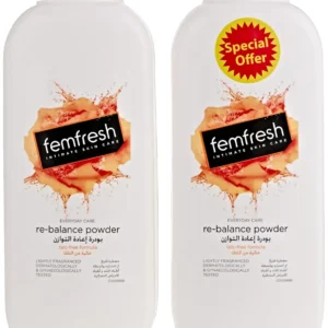 Femfresh Talc-Free Daily Intimate Powder Twin Pack