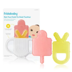 Frida Baby Silicone Teether - Not Cold, BPA-Free
