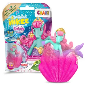 Galupy Mermaid Bath Bomb - Vegan Kids Bath Toy