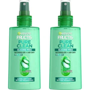 Garnier Fructis Pure Clean Detangler, Air Dry, No Frizz