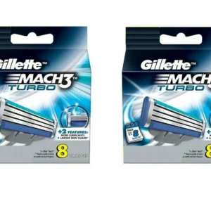 Gillette MACH3 Turbo Refills - 16 Count