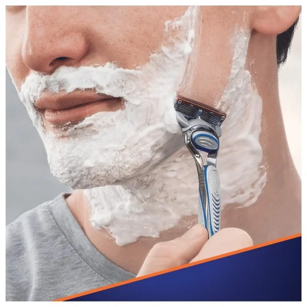 Gillette Razor Blades - 5 Anti-Friction Blades for Men