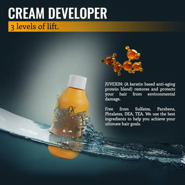 GK Hair 30 Vol Developer - Hair Color & Bleach