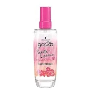 Schwarzkopf Got2b Floral Glory hair perfume for a scented and glossy finish, 75ml bottle.