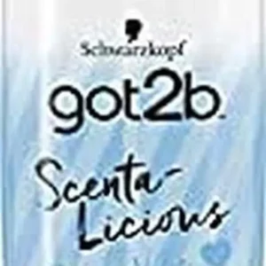 Five bottles of Got2B Scenta-Licious hair perfume with an ocean vibe scent, made in Germany by Schwarzkopf, an ideal gift for her.