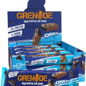 Grenade Oreo High Protein Low Sugar Bar, 12 Pack