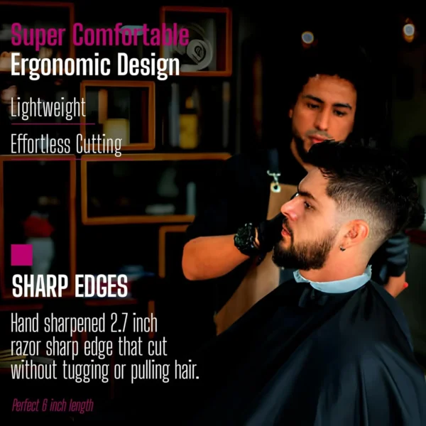 Hair Cutting Scissors Professional - Razor Edge Blades