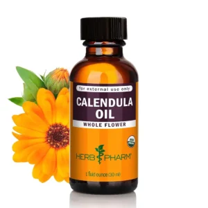 Herb Pharm Organic Calendula Oil - 1oz Topical Use