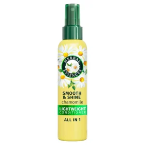 Herbal Essences chamomile hair perfume and leave-in spray detangles, nourishes, protects from heat, and tames frizz for smooth, shiny hair.