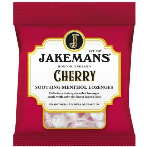 Jakemans Cherry Menthol Sweets 100g