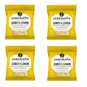 Jakemans Honey Lemon Lozenges - 4 Pack