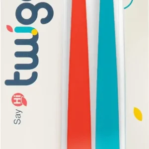 This Flipper Fun Twigo kids toothbrush features extra soft bristles for gentle and safe oral care, perfect for toddlers and children ages 3 and up.
