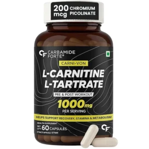 L-Carnitine 1000mg | Pre Workout | Energy & Stamina