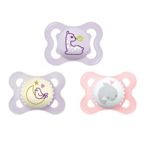 MAM Pacifier Variety Pack Girl 0-6 Months