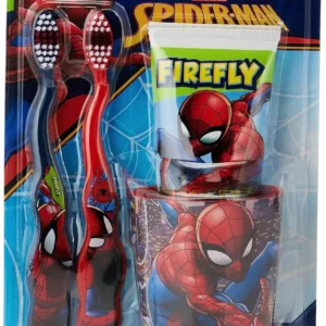 Marvel Spider-Man Toothbrush Set - Kids Safe Soft Bristles