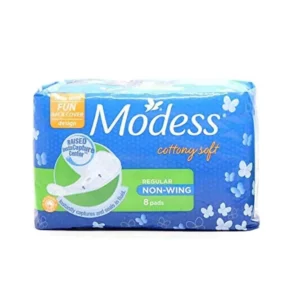 Modess Regular Pads - 8 Cottony Soft Non Wing