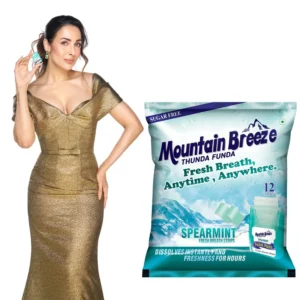 Mountain Breeze Fresh Breath Strips Spearmint - 216 Count