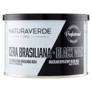 Naturaverde Hair Removal Wax - Brazilian Black - 400ml
