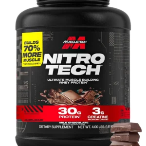 NitroTech Whey Protein - 30g Protein, Muscle Growth