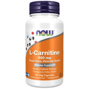 NOW L-Carnitine 500mg - Energy & Fat Metabolism