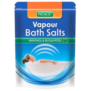 Nuage Vapour Bath Salts Menthol Eucalyptus - Relaxing Soak