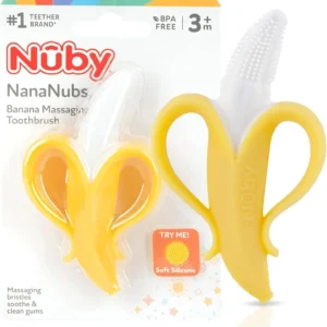 Nuby Nananubs Banana Teether - Massaging Toothbrush