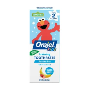 Orajel Kids Elmo Training Toothpaste Fluoride-Free