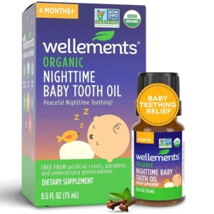 Organic Baby Tooth Oil for Nighttime Teething