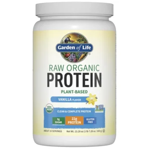 Organic Vegan Protein Powder - Plant Based, 22g Protein
