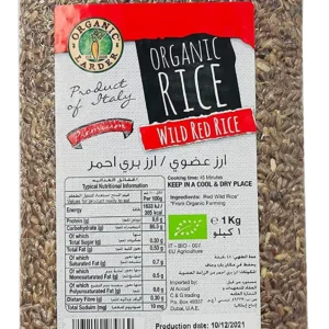 Organic Wild Red Rice - Rich in Antioxidants & Minerals