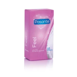 Pasante Feel Condoms - Super Thin, Enhanced Sensitivity